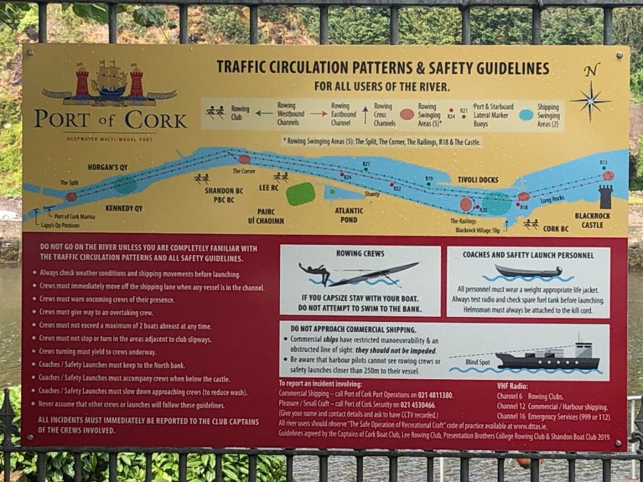 River Lee traffic rules